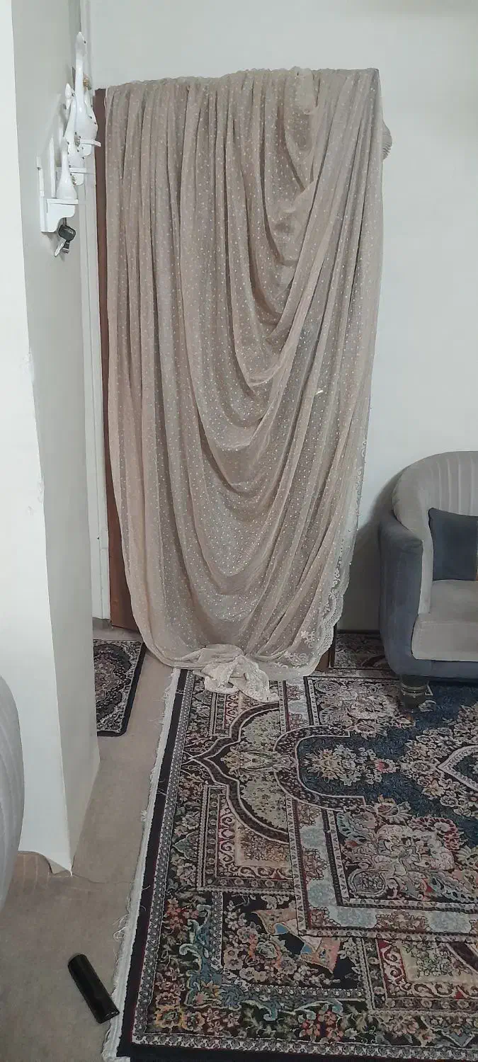 والان پرده|پرده، رانر، رومیزی|تهران, خاک سفید|دیوار