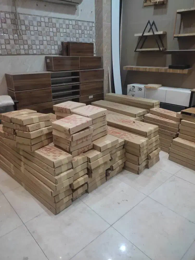 شلف پایه فلزی|کتابخانه، شلف، قفسههای دیواری|محمدشهر, محمدشهر|دیوار