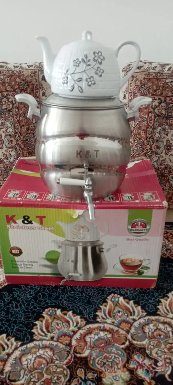 فروش کتری و قوری سماوری|قوری، کتری، قهوهساز دستی|سنندج, |دیوار