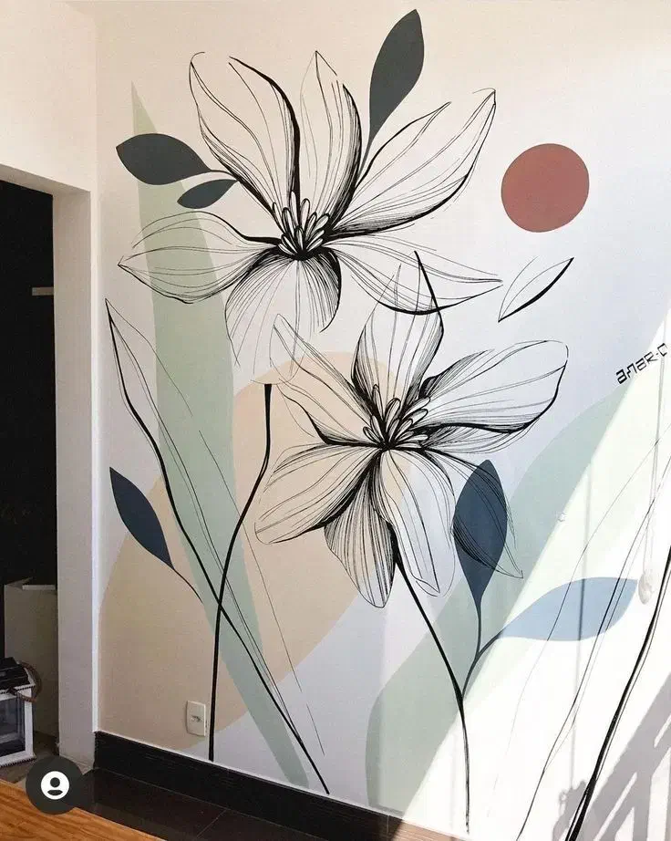 طراحی و نقاشی دیوار|خدمات پیشه و مهارت|پرند, فاز ۱|دیوار