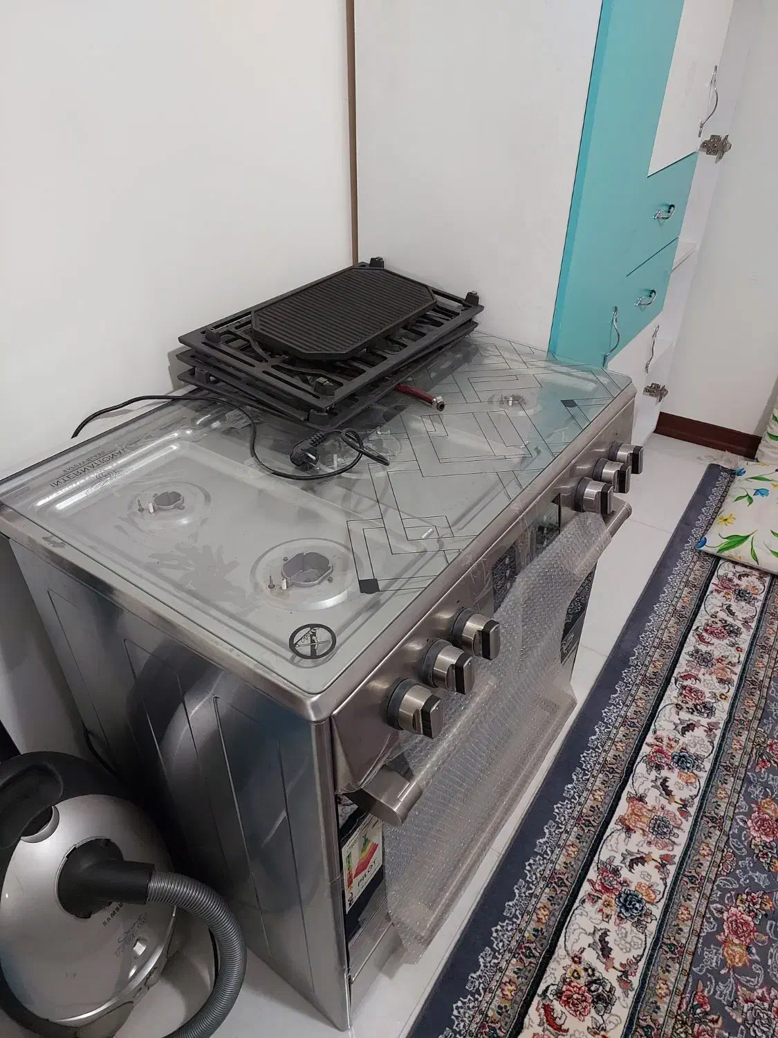 اجاق گاز پیلوت ایتالیایی صفحه مانیتوری مناسب جهاز|اجاق گاز و لوازم برقی پخت‌وپز|فردیس, فردیس|دیوار