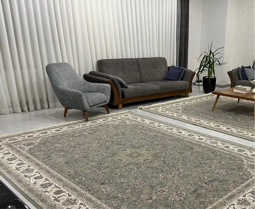 ۲ تخته فرش ۹ متری و ۱ تخته ۶ متری و یک فرش گرد|فرش|شهریار, شهرک وائین|دیوار