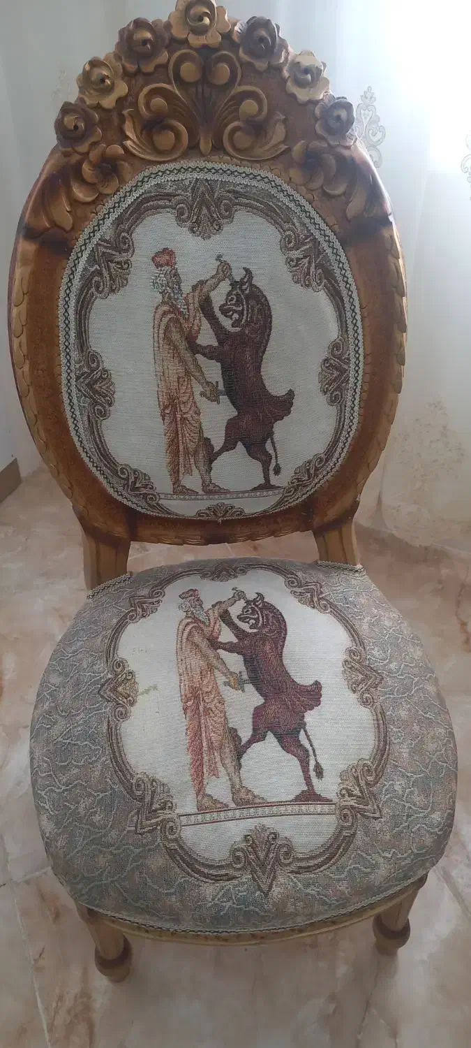 مبلمان سلطنتی۹نفره|مبلمان خانگی و میز عسلی|قزوین, |دیوار