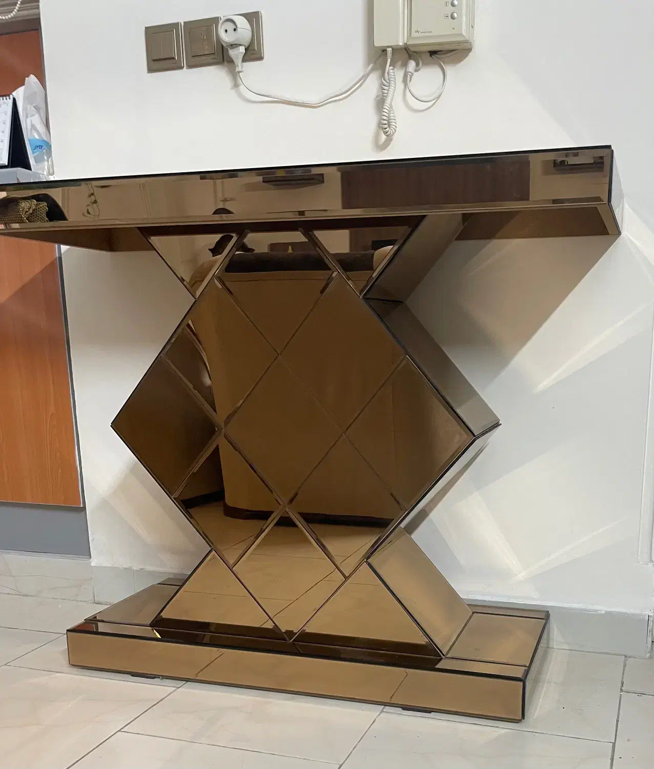 کنسول آینه ای|بوفه، ویترین، کنسول|بابل, |دیوار