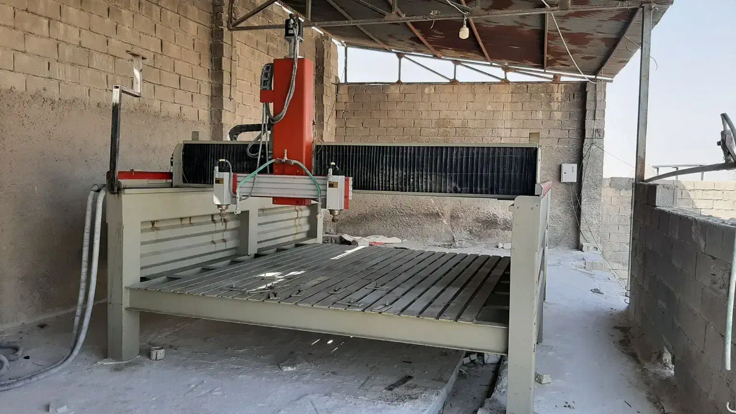 دستگاه cnc دو اسپیندل ساخت باقریان اصفهان|ماشین‌آلات صنعتی|نی‌ریز, |دیوار