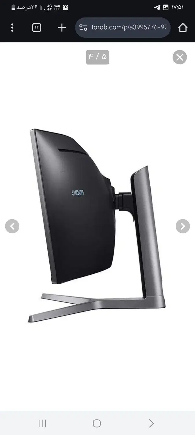 مانیتور ۴۹ اینچ سامسونگ Odyssey G9|قطعات و لوازم جانبی رایانه|مشهد, فرهنگ|دیوار