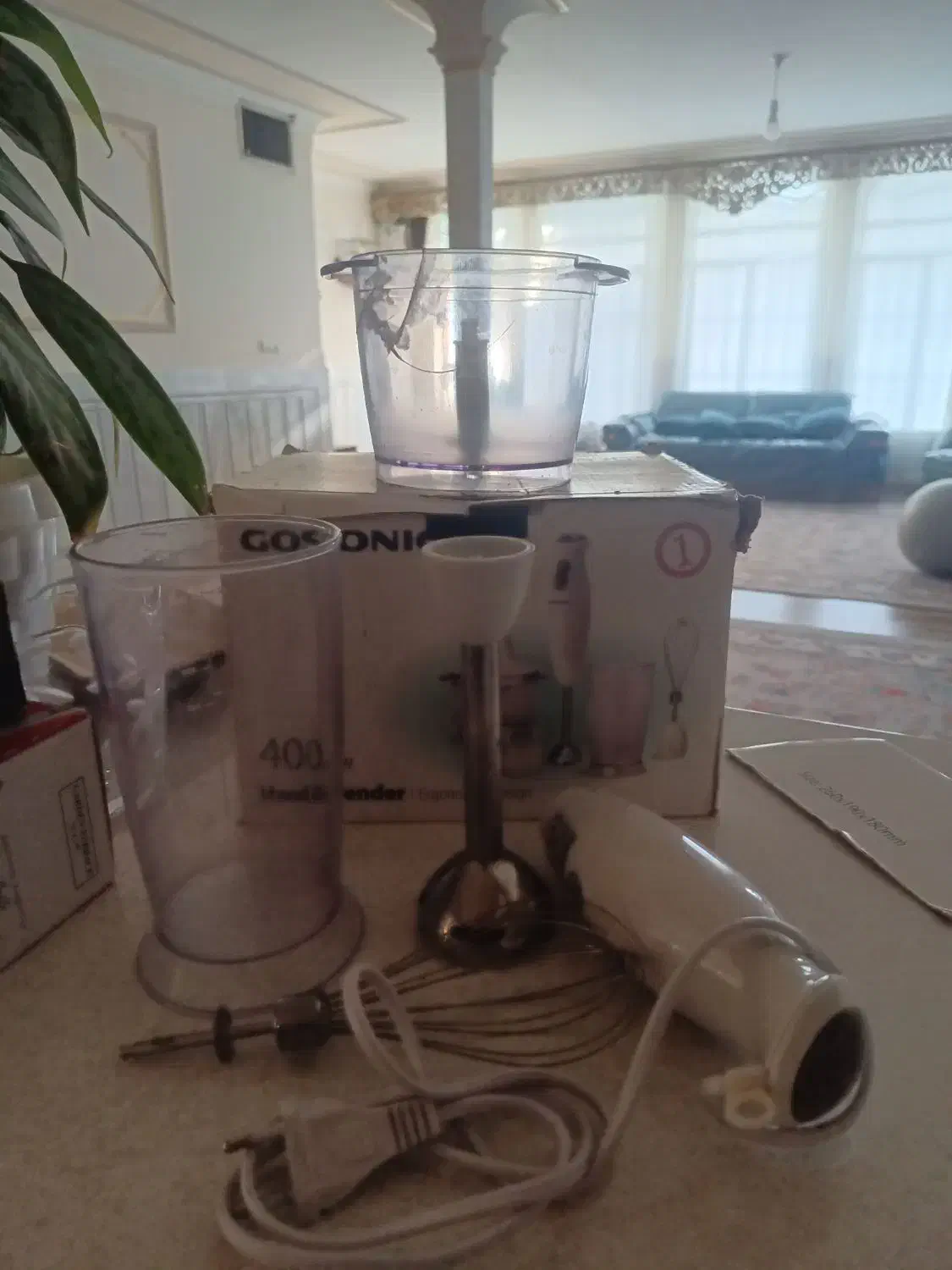 برقی سه کاره|خردکن، آسیاب، غذاساز|الیگودرز, |دیوار