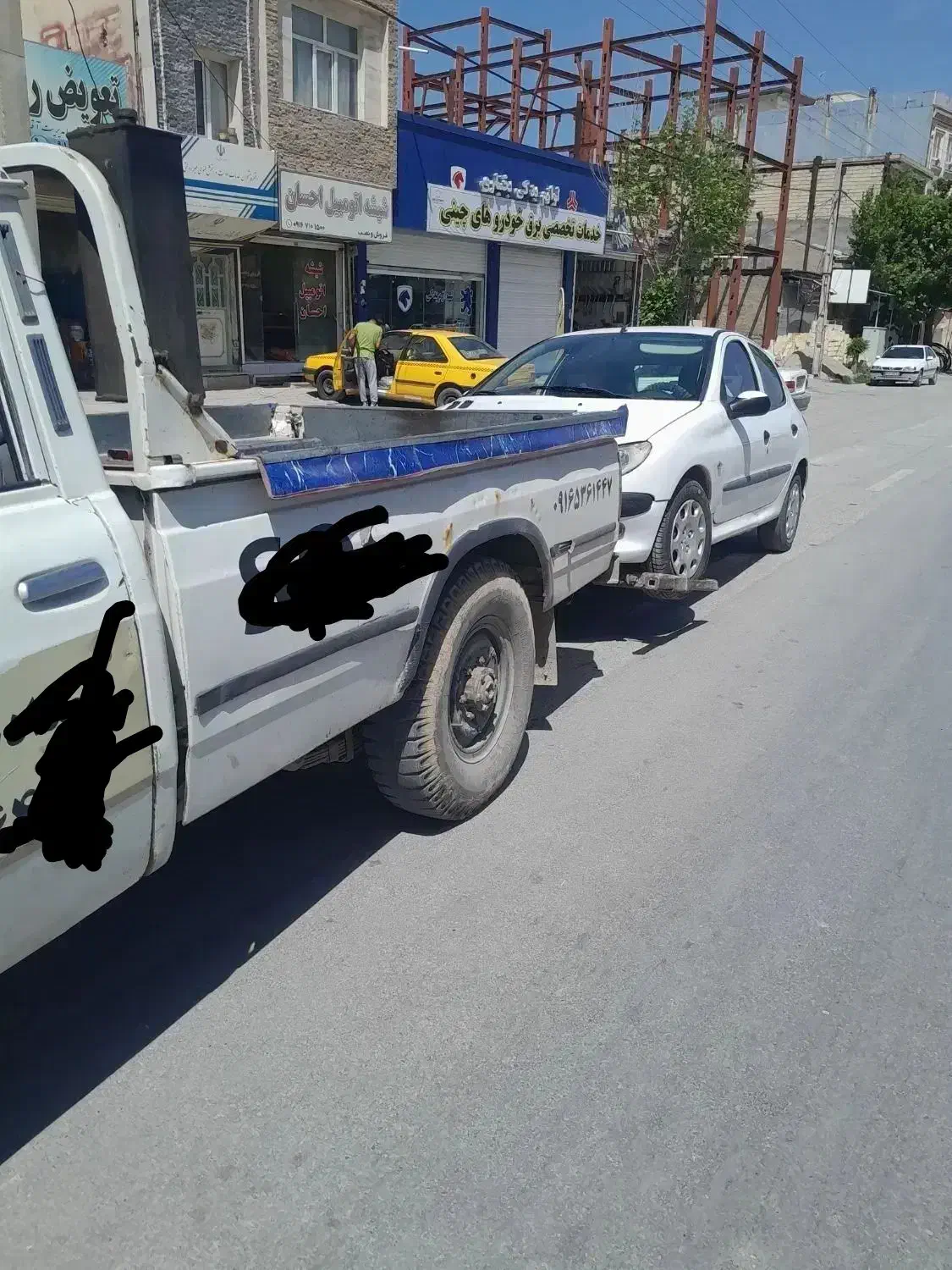 یدک کش جرثقیل خودرو سواری شبانه روزی با مکانیک|خدمات حمل و نقل|نورآباد, |دیوار