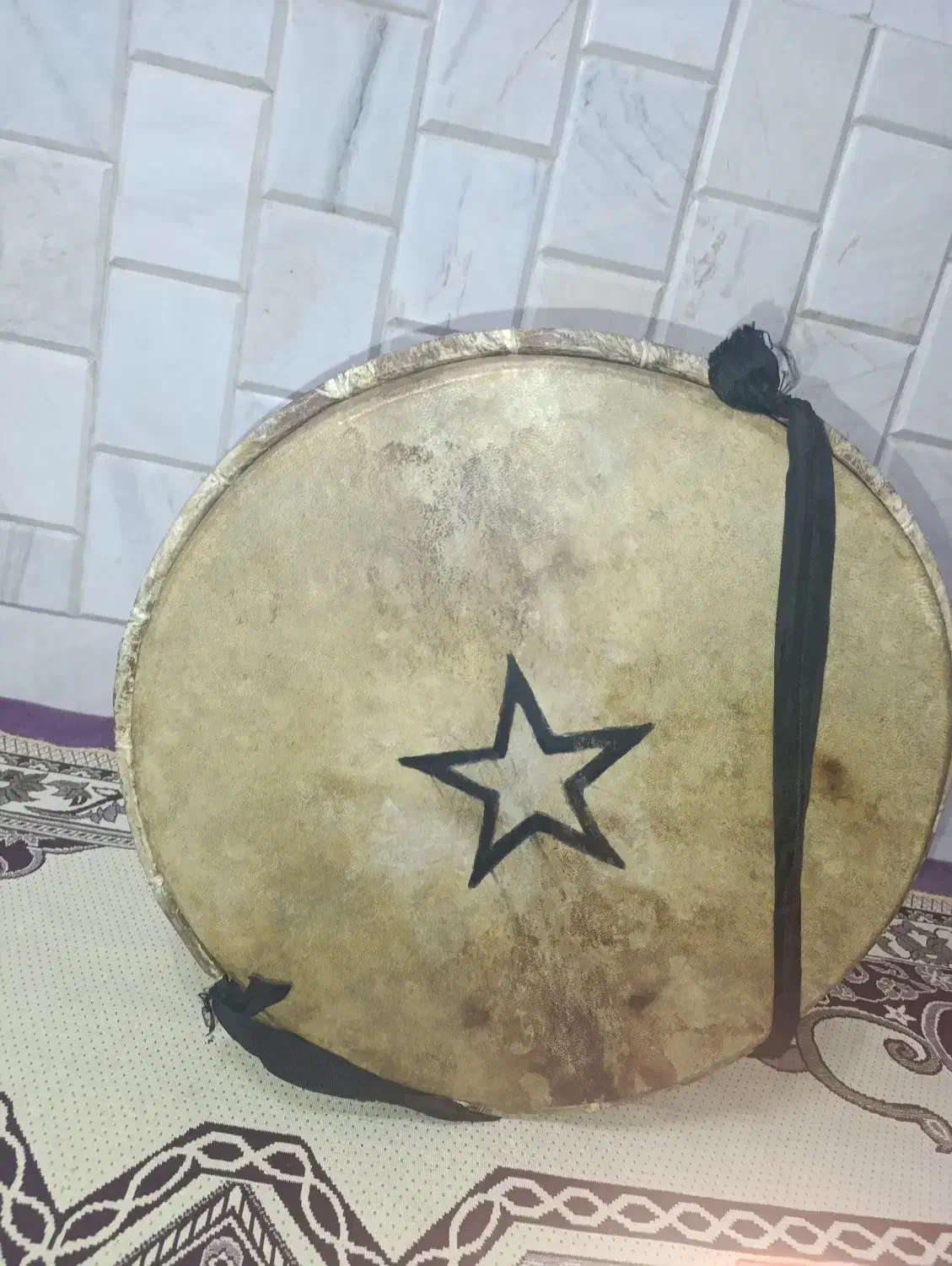 دهل بختیاری|سازهای سنتی|نجفآباد, یزدانشهر|دیوار