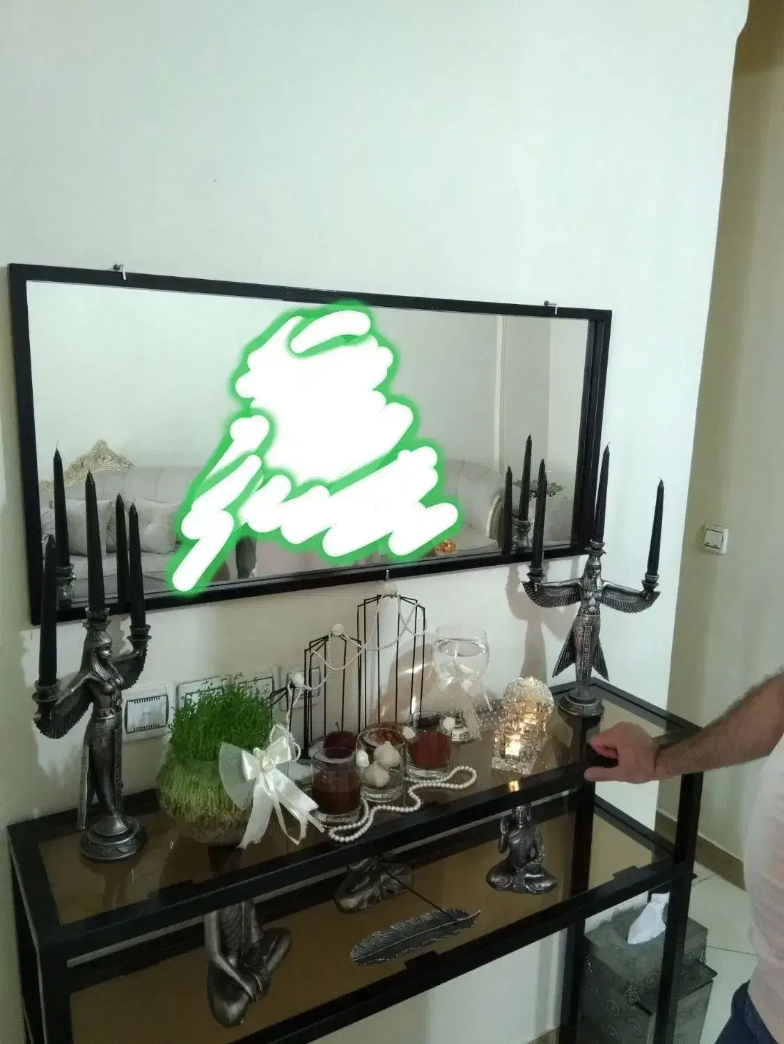 آینه کنسول|بوفه، ویترین، کنسول|تهران, مشیریه|دیوار