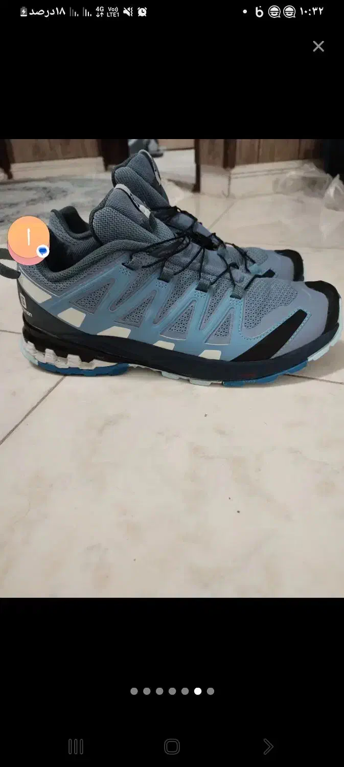 کتونی سالامون اورجینال|کیف، کفش، کمربند|رشت, سعدی (تختی)|دیوار