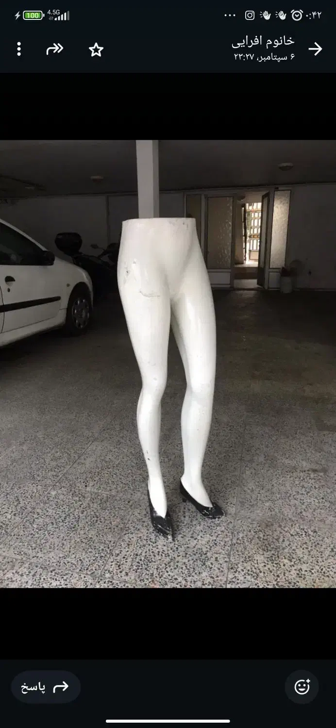 مانکن پا|فروشگاه و مغازه|رشت, گلباغ نماز|دیوار