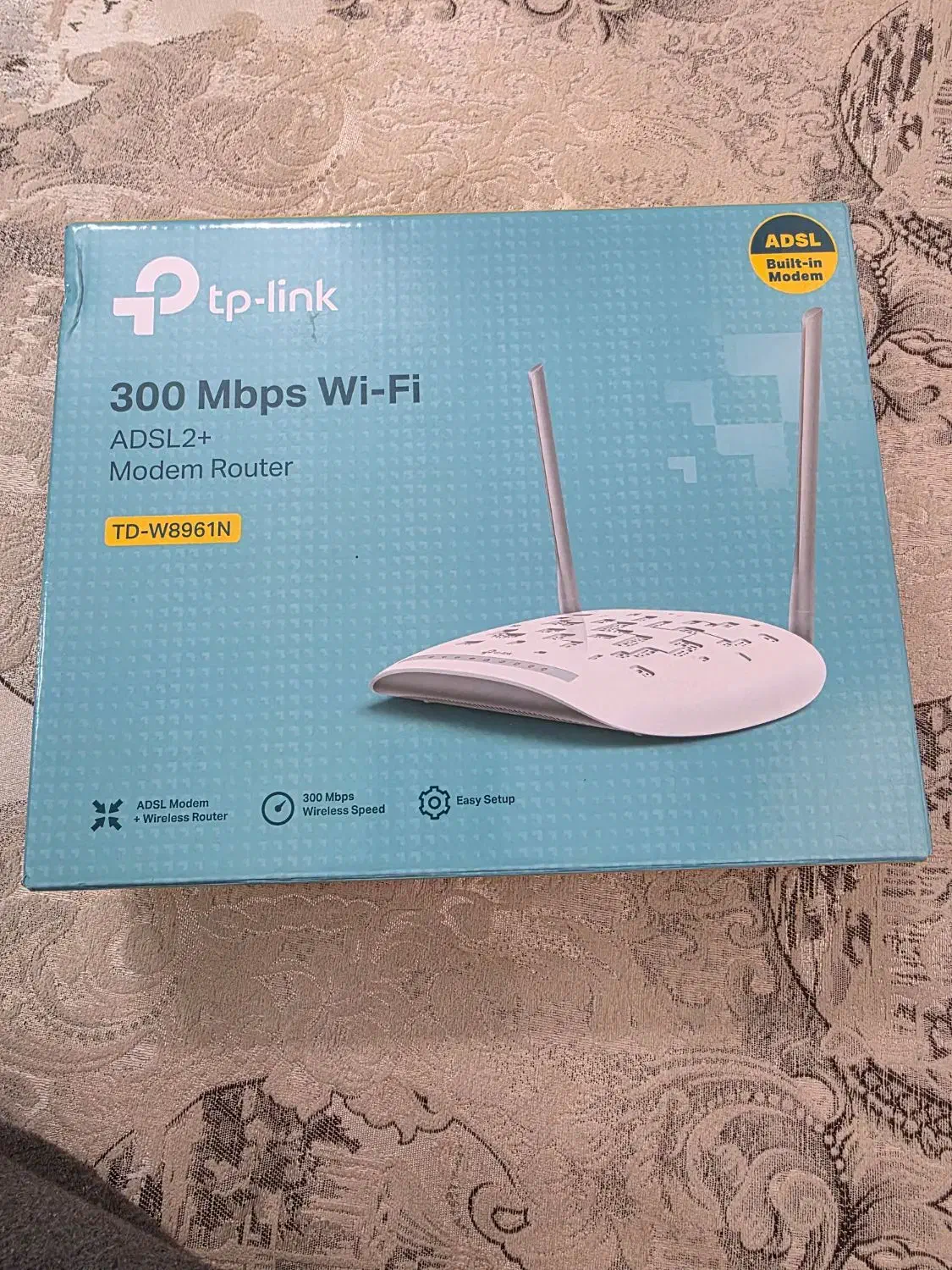 مودم tp-link 300mpbs wi-fi یه هفته کارکرده|مودم و تجهیزات شبکه|فردیس, شهرک شهید حسینی|دیوار