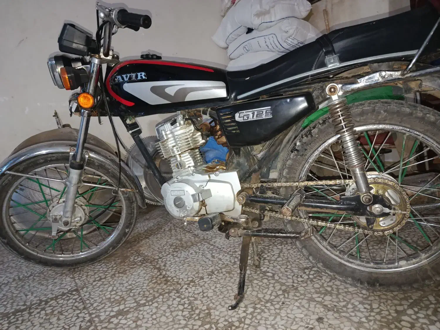 متور هندا 125|موتورسیکلت|مسجد سلیمان, |دیوار