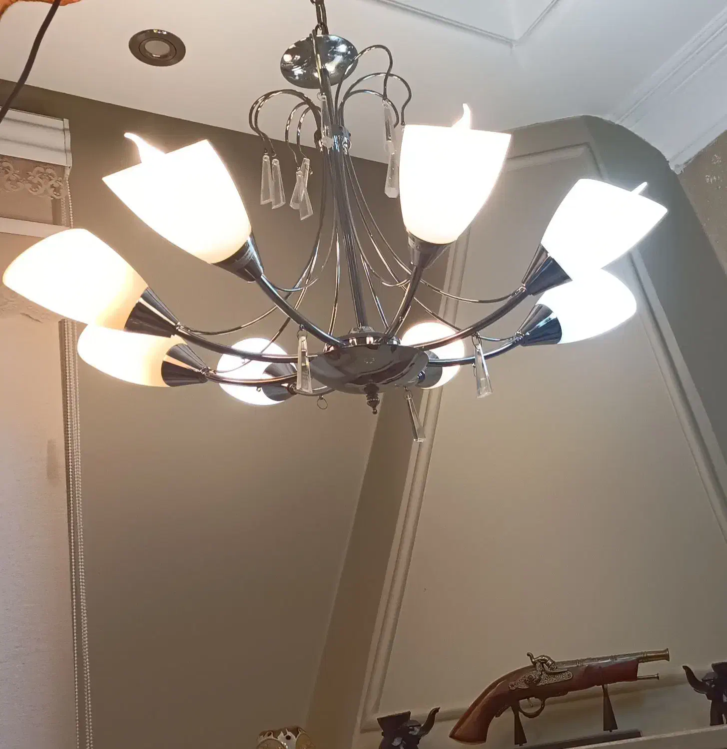 لوستر|لوستر و چراغ آویز|کرج, مهرویلا جنوبی|دیوار