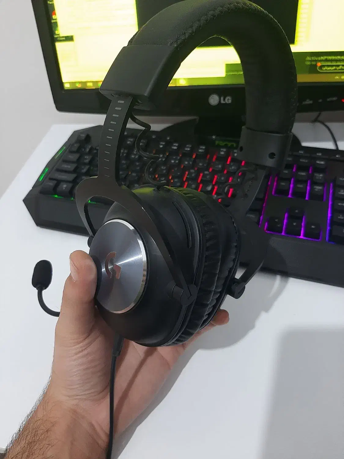 موس و کیبورد  Logitech Pro Gaming Rendering|قطعات و لوازم جانبی رایانه|رشت, دیلمان|دیوار