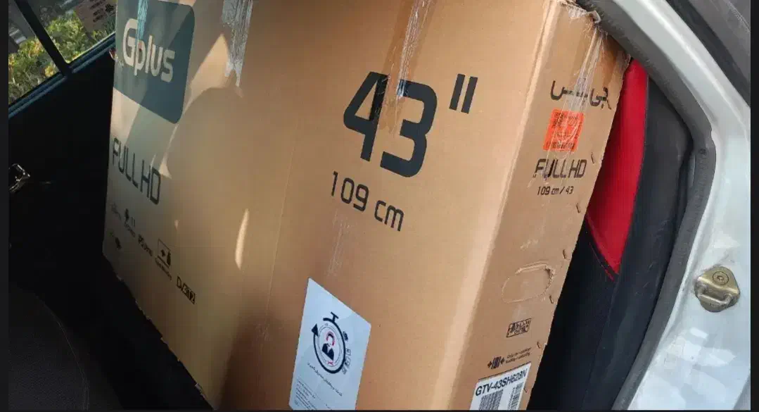 فروش فوری تلویزیون هوشمند جی پلاس 43 اینچ|تلویزیون و پروژکتور|تهران, اراضی عباس آباد|دیوار