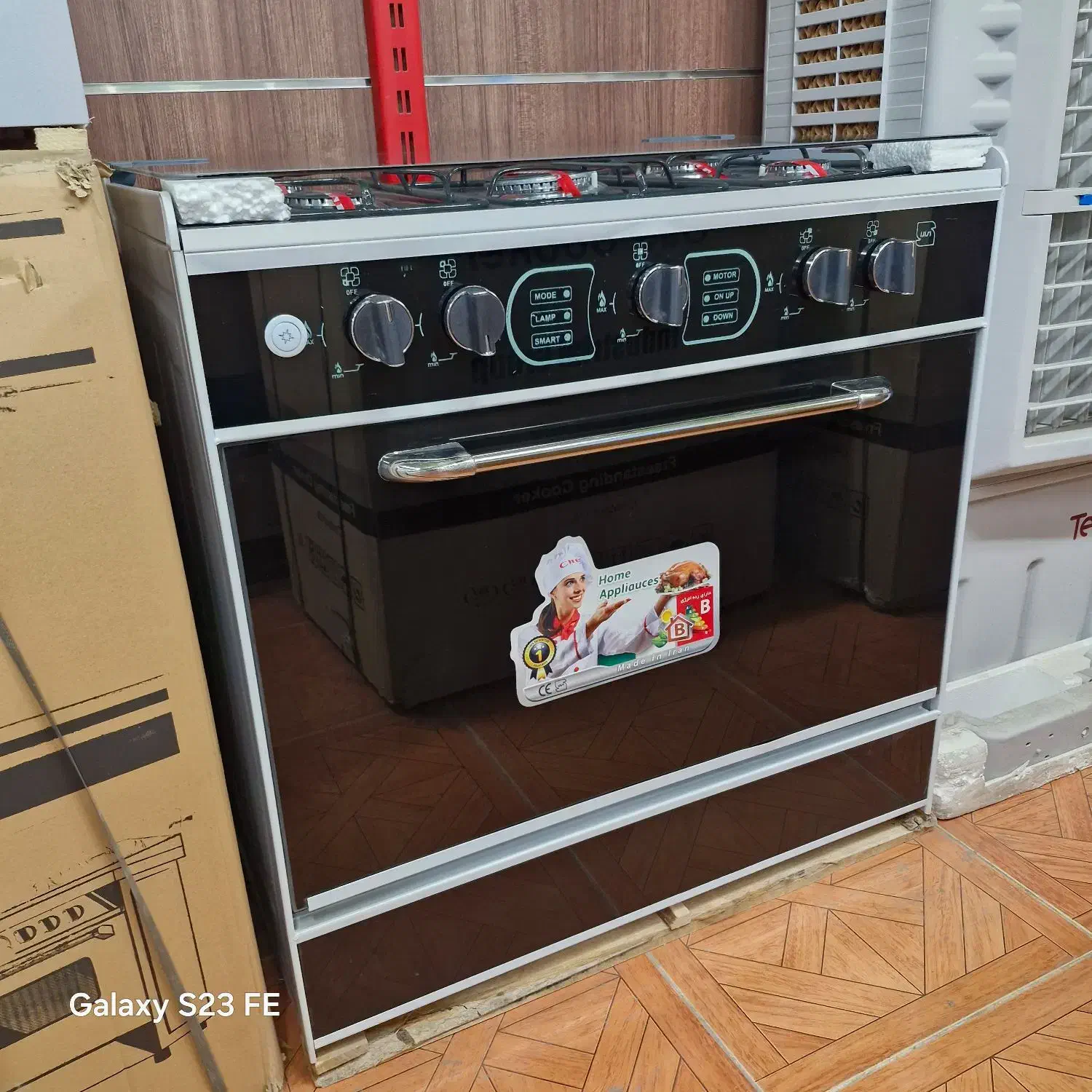 اجاق گاز طرح فر پنج شعله|اجاق گاز و لوازم برقی پختوپز|کرمان, |دیوار