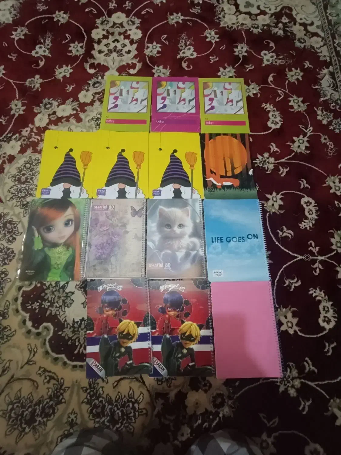 فروش دفتر سیمی و غیر سیمی|لوازم التحریر|رودسر, |دیوار