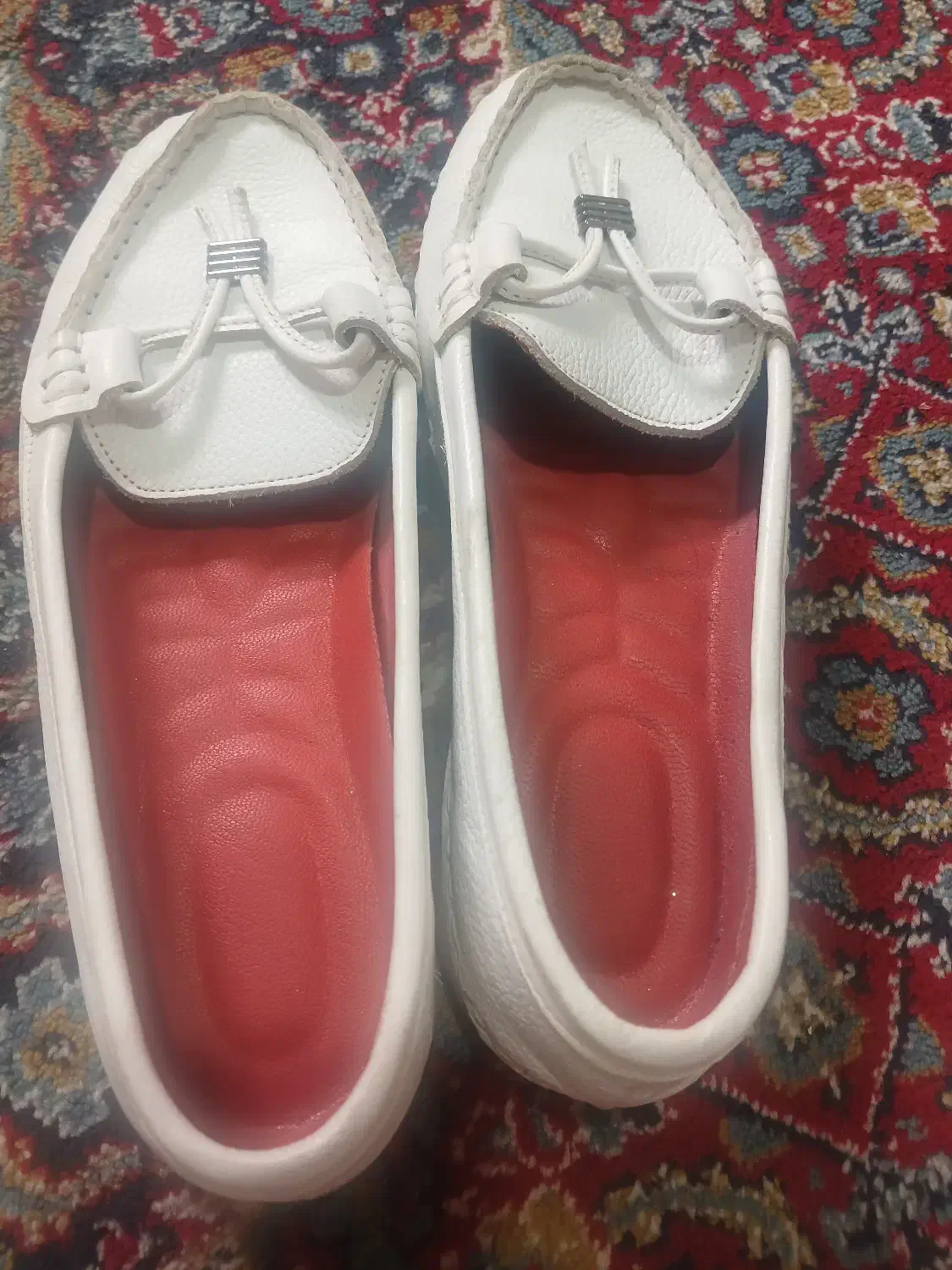 کفش چرم کالج در حد نو|کیف، کفش، کمربند|بابل, |دیوار