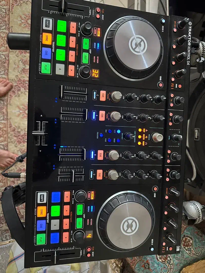 دستگاه دیجی ترکتور DJ S4 MK2|آلات موسیقی|تهران, جنتآباد مرکزی|دیوار
