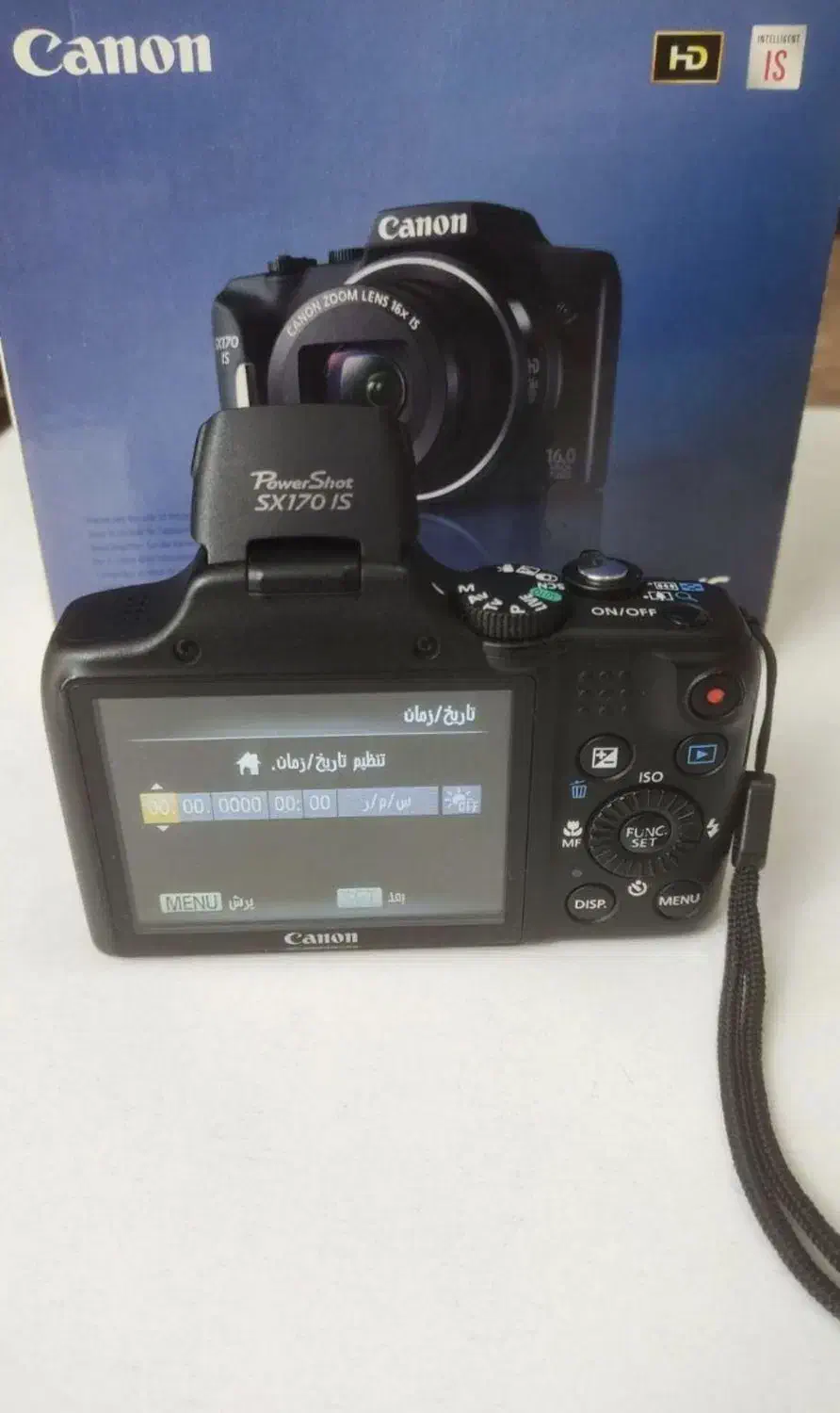 دوربین کنون SX170 درحد نو|دوربین عکاسی و فیلمبرداری|قم, نیروگاه|دیوار