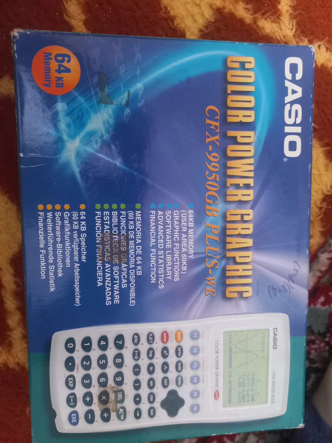 ماشین حساب مهندسی کاسیو cfx 9950|لوازم التحریر|تهران, میرداماد|دیوار
