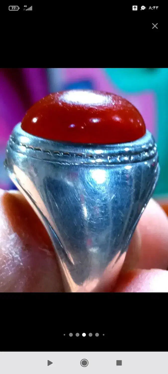 انگشتر یاقوت کهنه.رکاب جنگی..سه پوست کهنه|جواهرات|اسلام‌شهر, زرافشان|دیوار