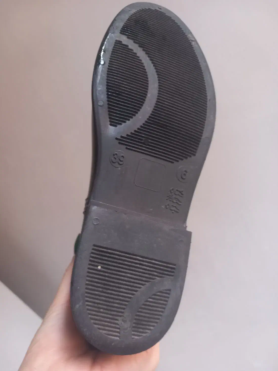 بوت بلند ورنی مشکی پلنگی قهوه ای براق درحد نو|کیف، کفش، کمربند|قرچک, مهدیه|دیوار