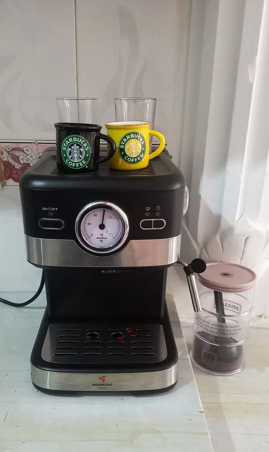 دستگاه اسپرسوساز خانگی مباشی مدل 2031|سماور، چایساز، قهوهساز|اشتهارد, |دیوار