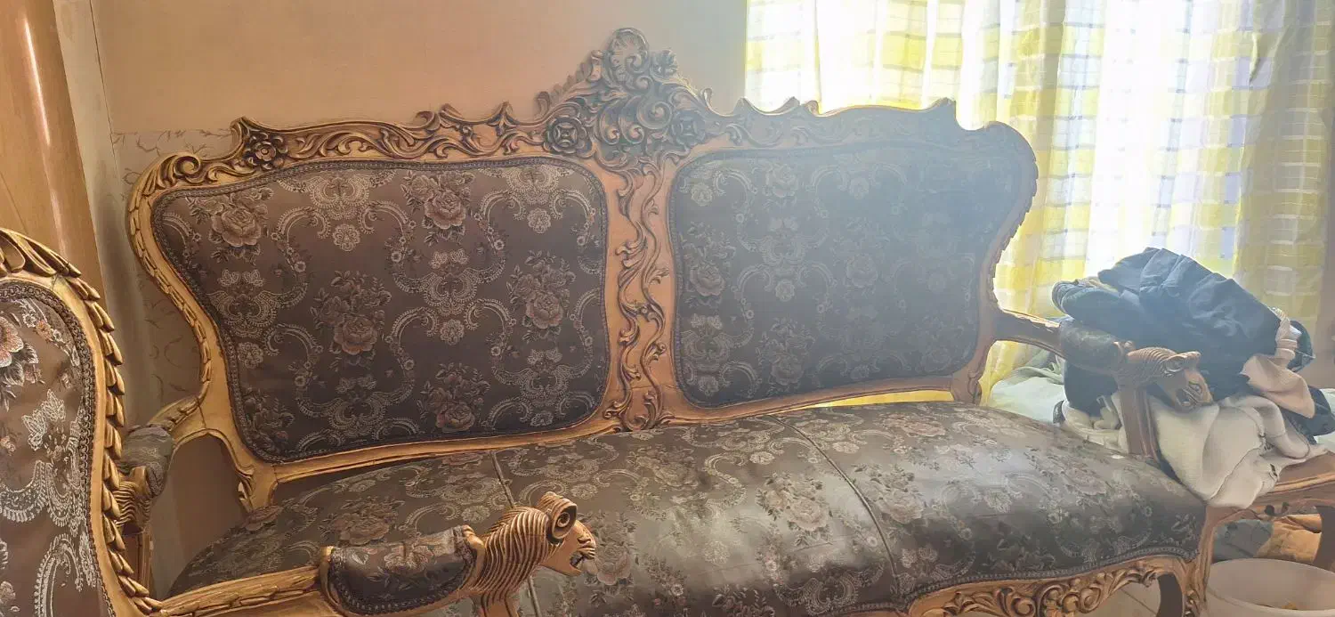 مبل سلطنتی|مبلمان خانگی و میز عسلی|مشکین‌دشت, |دیوار