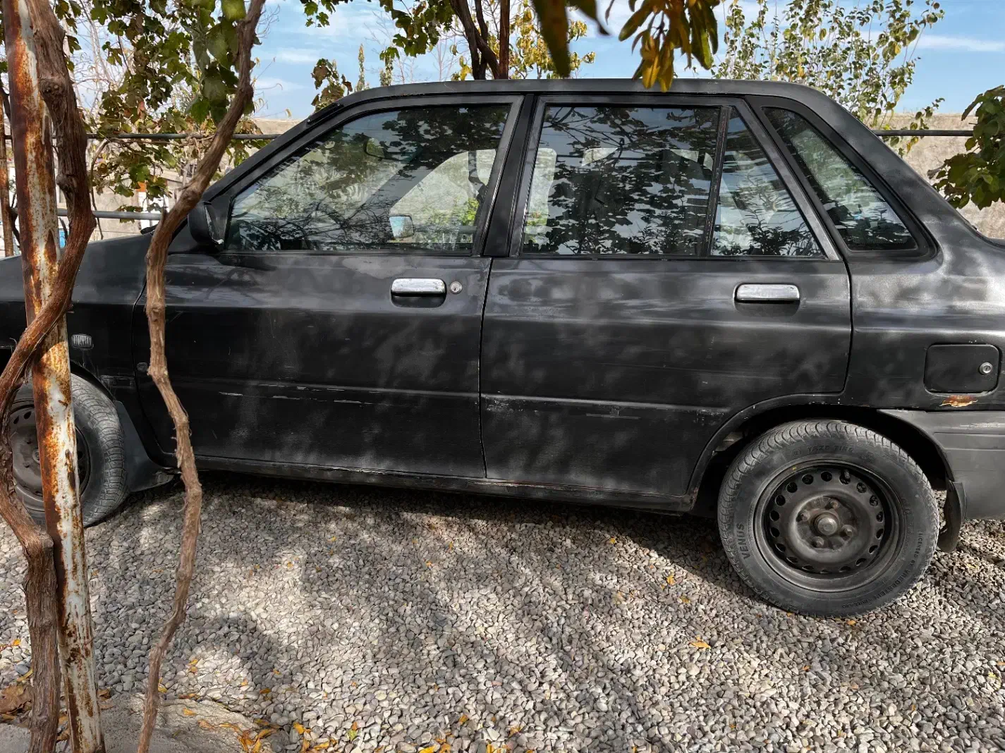 پراید ۸۳ مشکی متالیک|خودرو سواری و وانت|پاکدشت, پاکدشت (مامازند)|دیوار