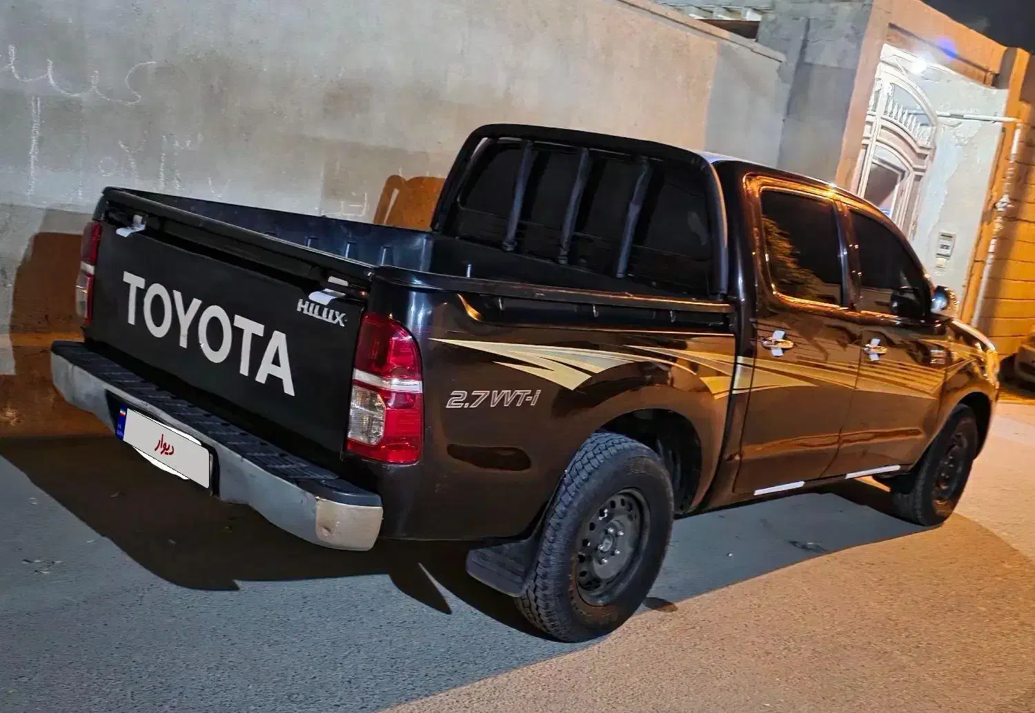 تویوتا هایلوکس ۲۰۰۷ پلاک ملی|خودرو سواری و وانت|درگهان, |دیوار