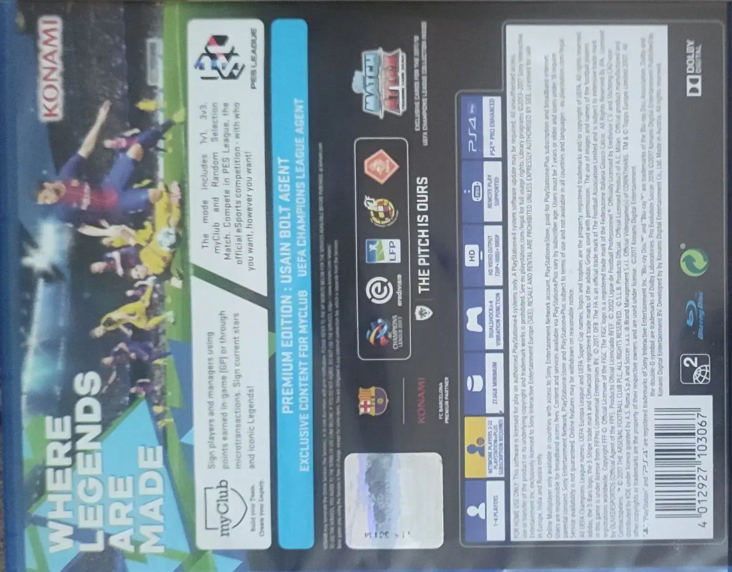 Pes2018|کنسول، بازی ویدئویی و آنلاین|شیراز, زند|دیوار