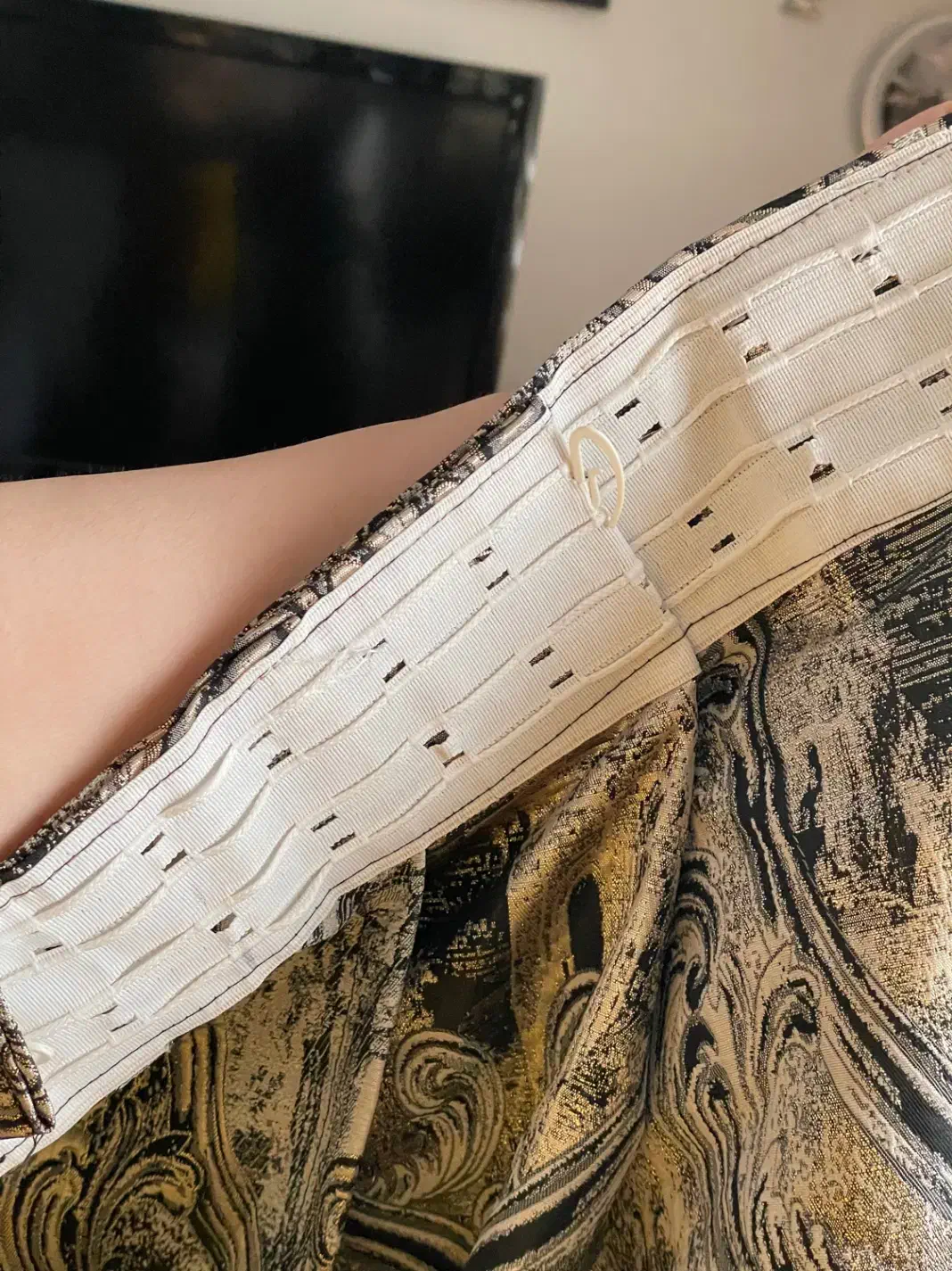 پرده شال دو عدد|پرده، رانر، رومیزی|ملارد, |دیوار