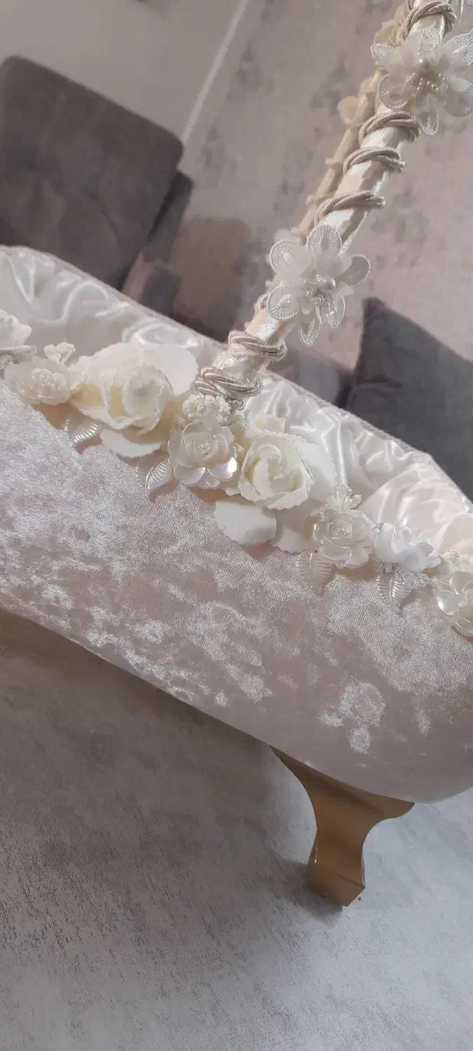 سبد بله برون و عقد|صنایع دستی و سایر لوازم تزئینی|ری, فیروزآبادی|دیوار