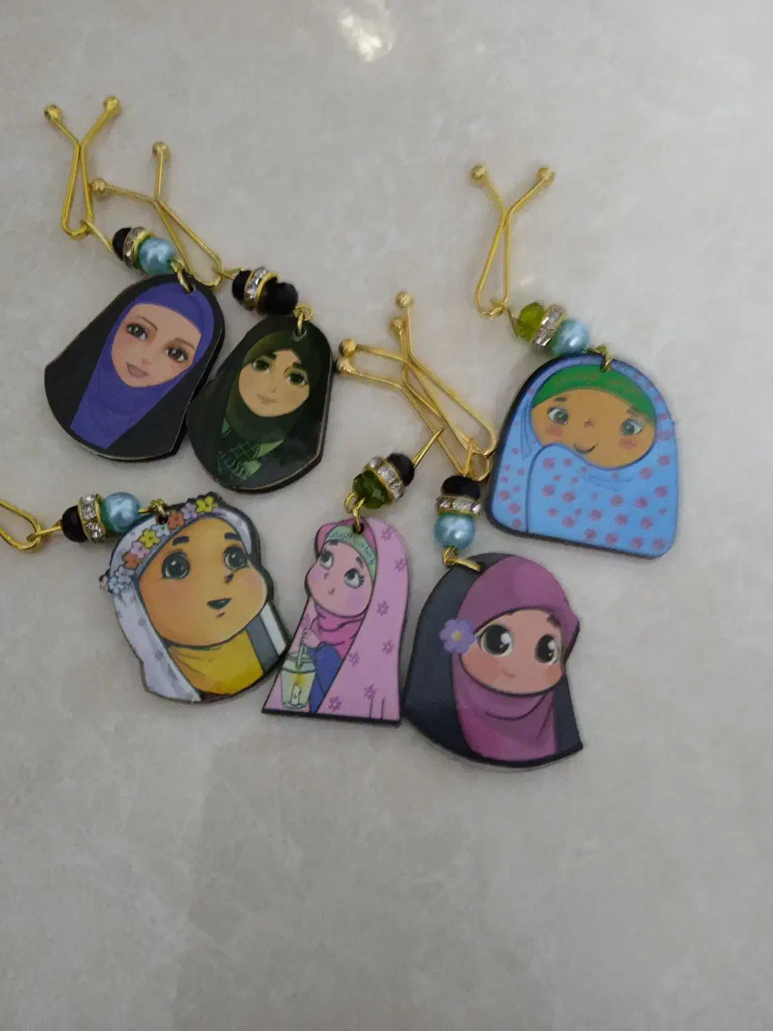 گیره چوبی روسری یا گیره حجاب وزن ۵۰گرم|زیورآلات و اکسسوری|قم, هنرستان|دیوار