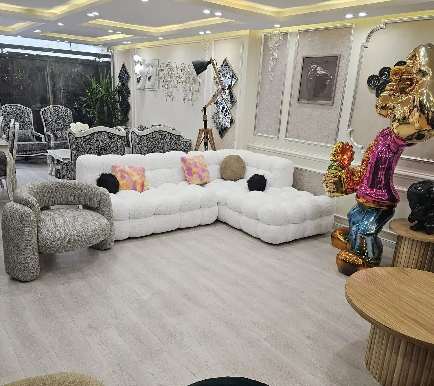 پینترسی پارچه تدی قسطی|مبلمان خانگی و میز عسلی|شهرکرد, |دیوار