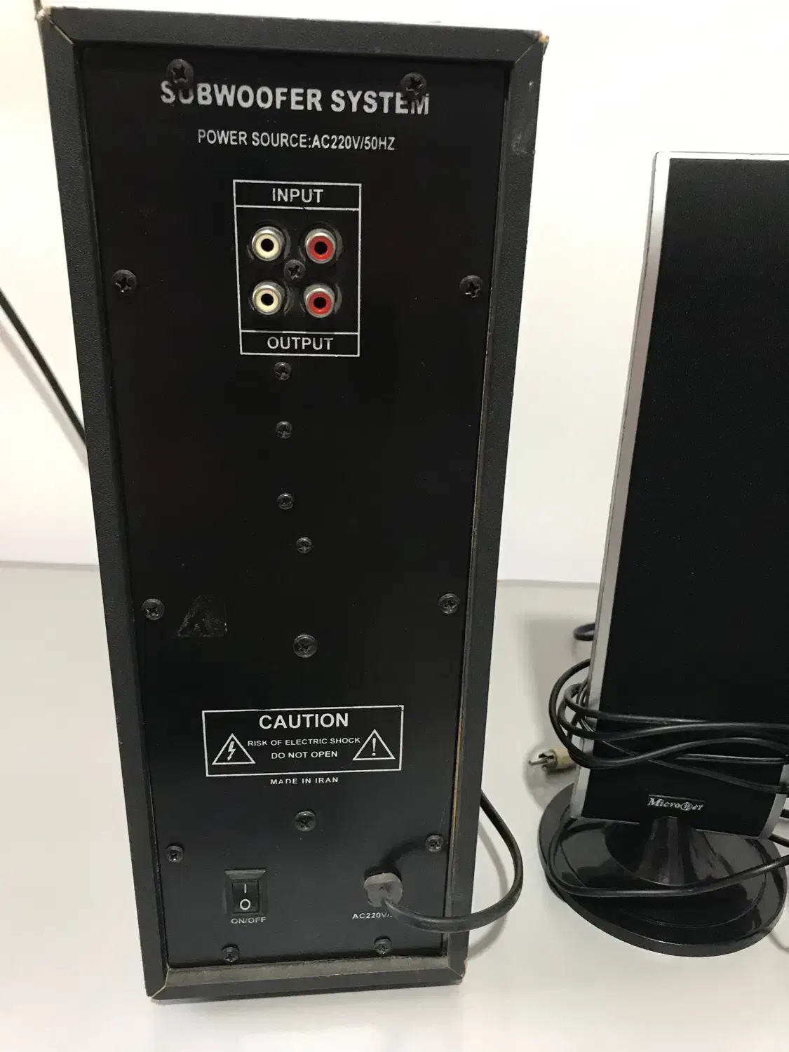 اسپیکر کامپیوتر همراه دو باند|سیستم صوتی خانگی|ساری, |دیوار