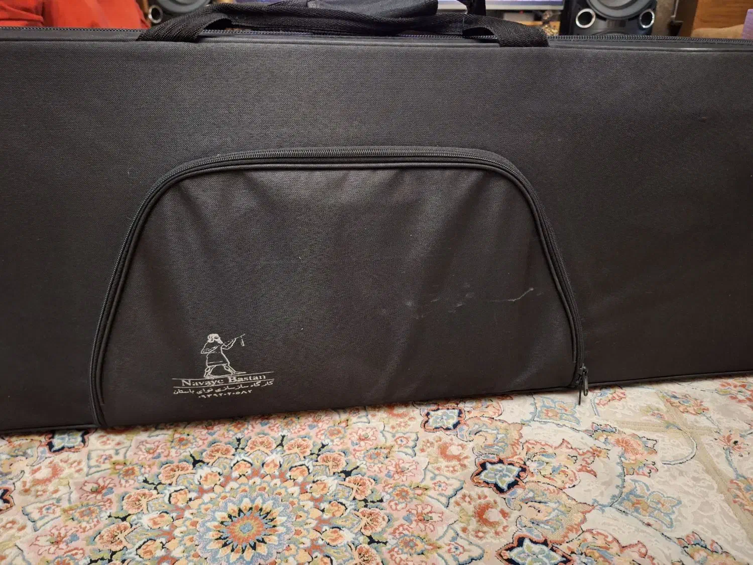 سنتور منوچهر فدایی (در حد نو) با کیف و مضراب|سازهای سنتی|رشت, کاکتوس|دیوار