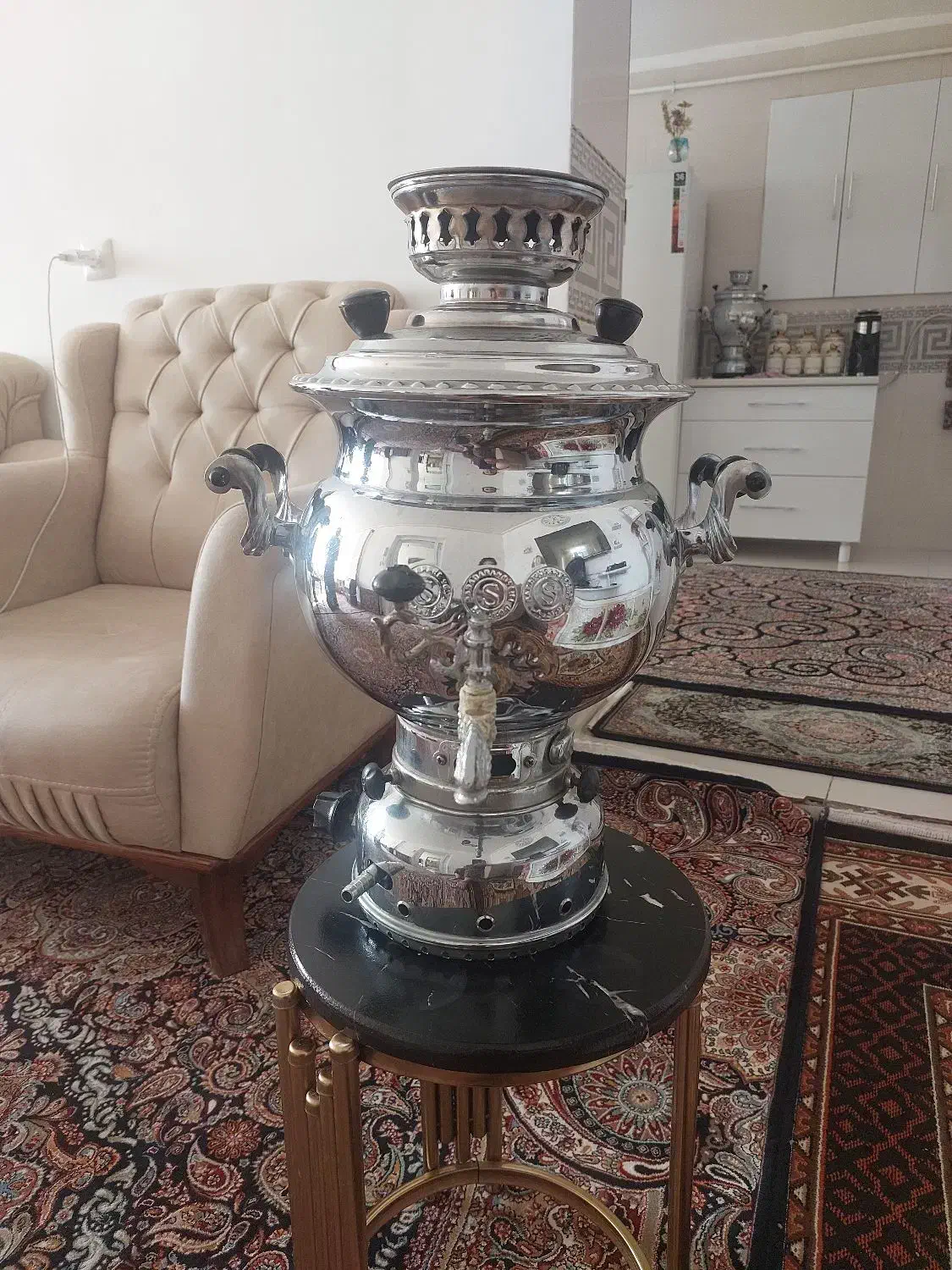 سماور|سماور، چای‌ساز، قهوه‌ساز|سقز, |دیوار