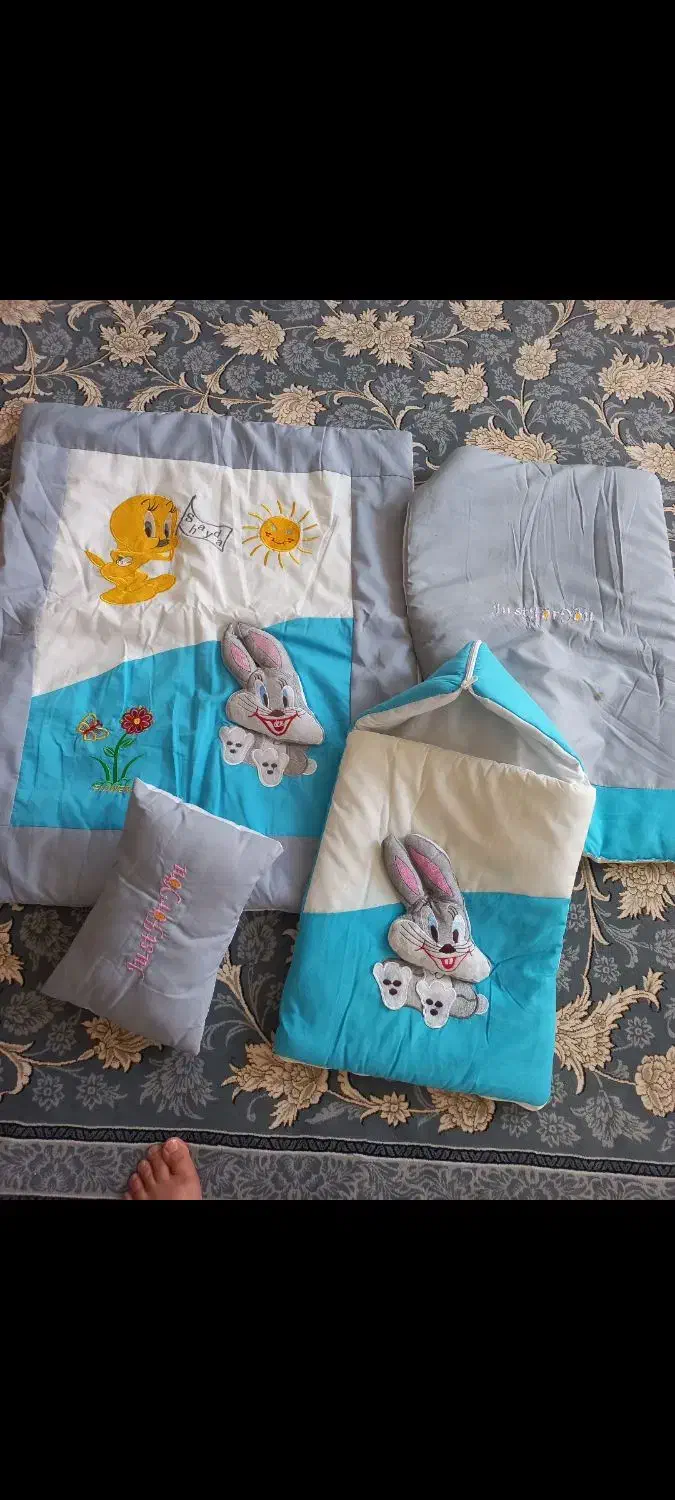 سرویس خواب نوزاد و پشه بند|اسباب و اثاث بچه|نیشابور, شهرک بسیج|دیوار