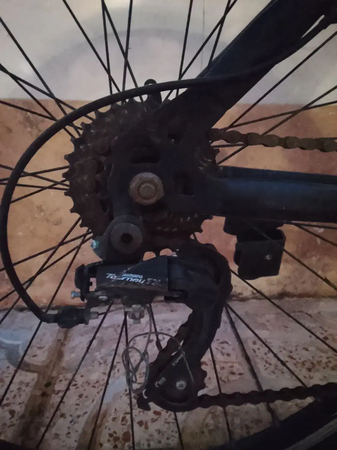 دوچرخه المپیا سایز 27 نیم|دوچرخه، اسکیت، اسکوتر|میانه, |دیوار