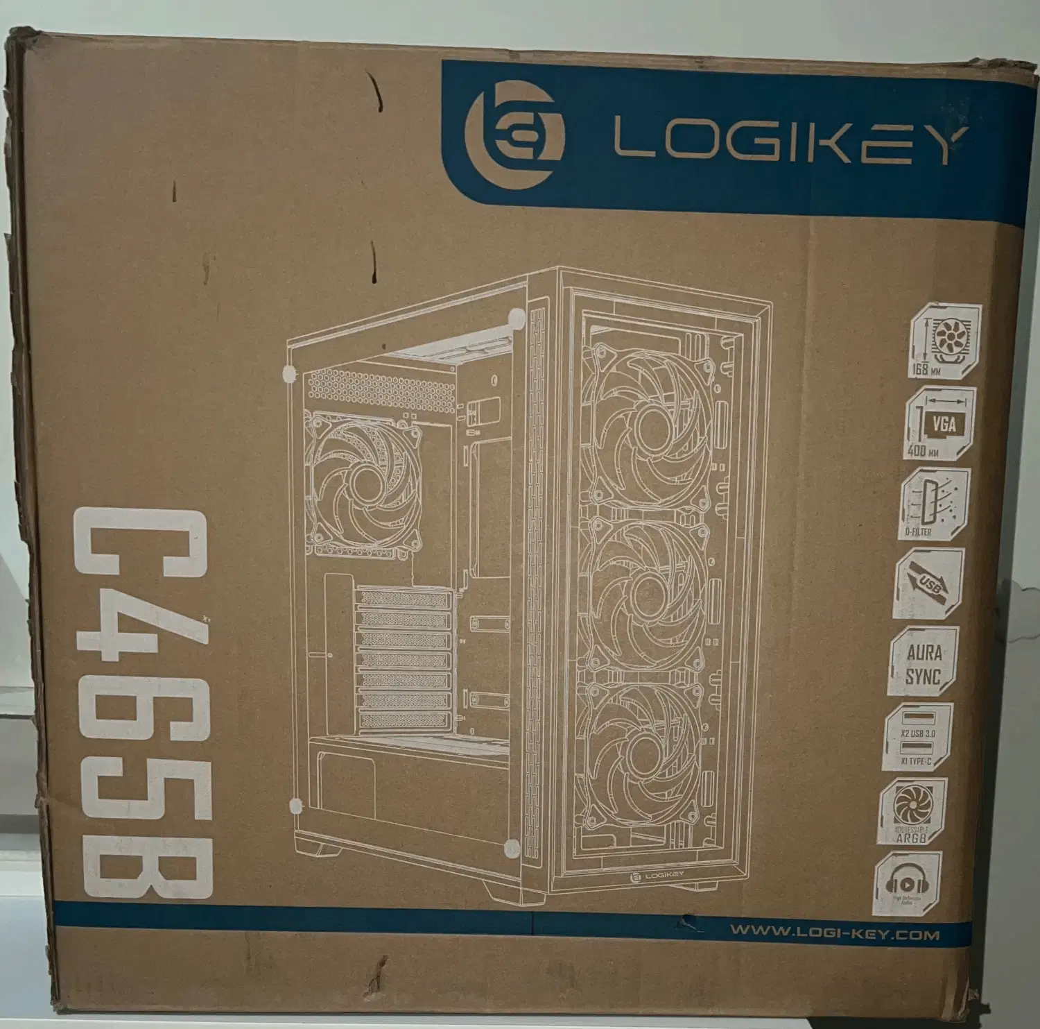 کیس Logikey C465B|قطعات و لوازم جانبی رایانه|تهران, شهرآرا|دیوار