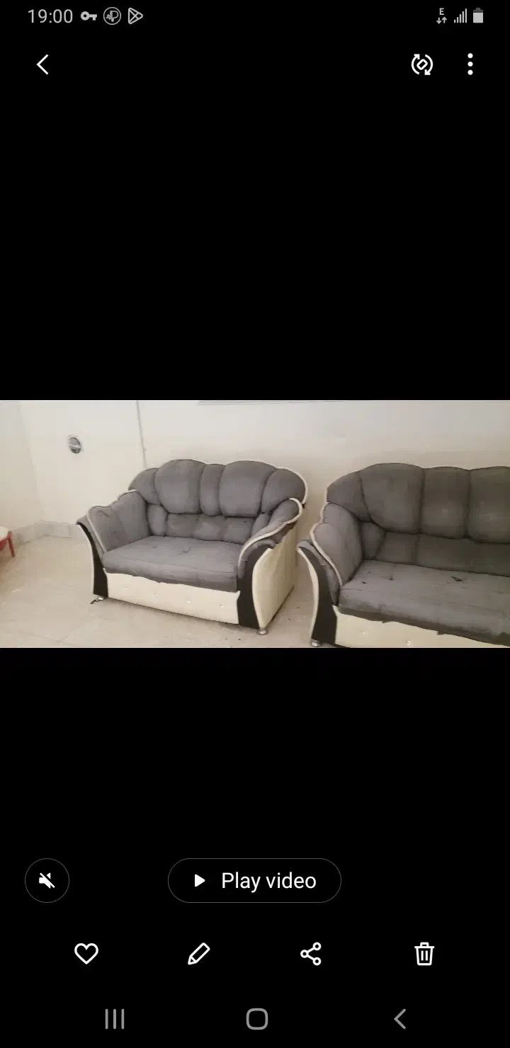 مبلمان ۷ نفره ، تعداد ۴ عدد مبلمان|مبلمان خانگی و میز عسلی|جهرم, |دیوار