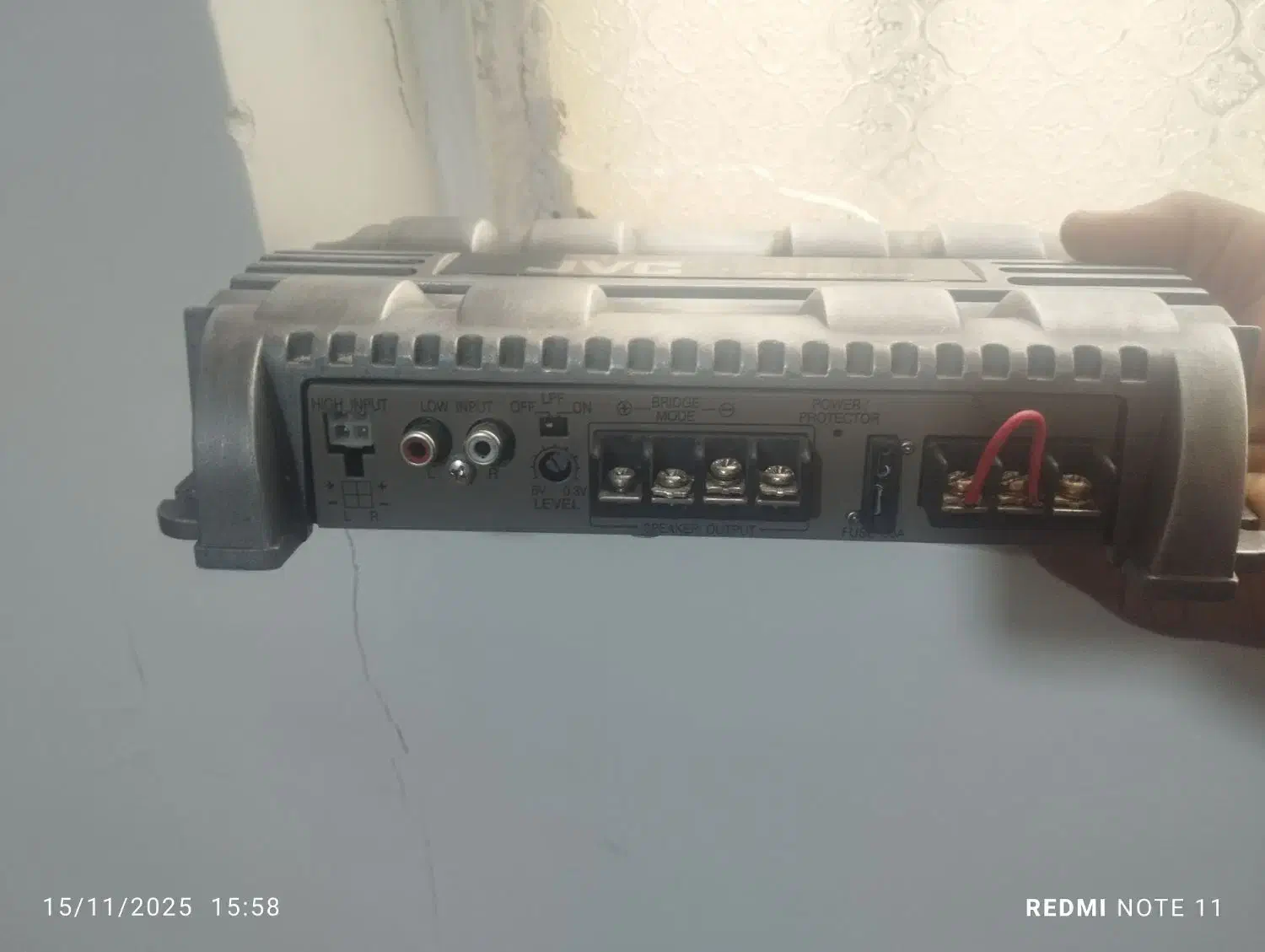 یک عددامپلی فایر۱۲ولت خازن و ۵عدد باند ساخت اسپیکر|سیستم صوتی خانگی|پاکدشت, پاکدشت (مامازند)|دیوار