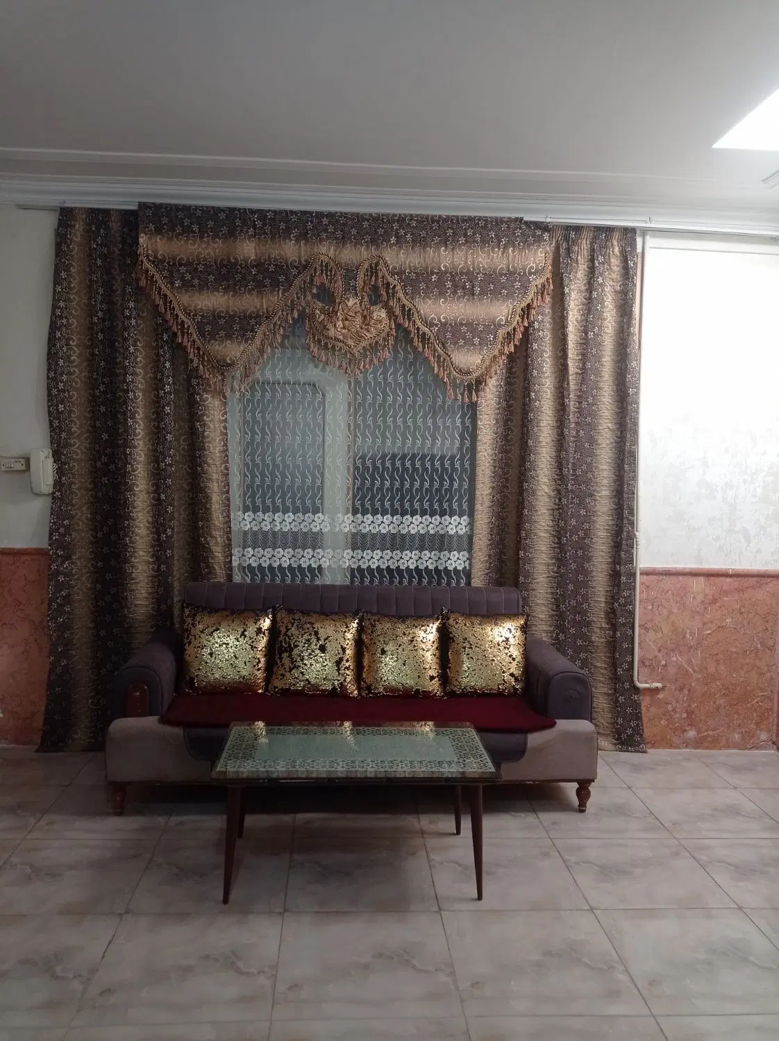 پرده|پرده، رانر، رومیزی|مشهد, محمدآباد|دیوار