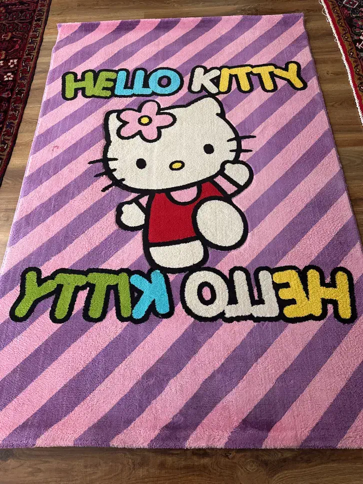 فرش طرح کیتی|فرش|تبریز, |دیوار