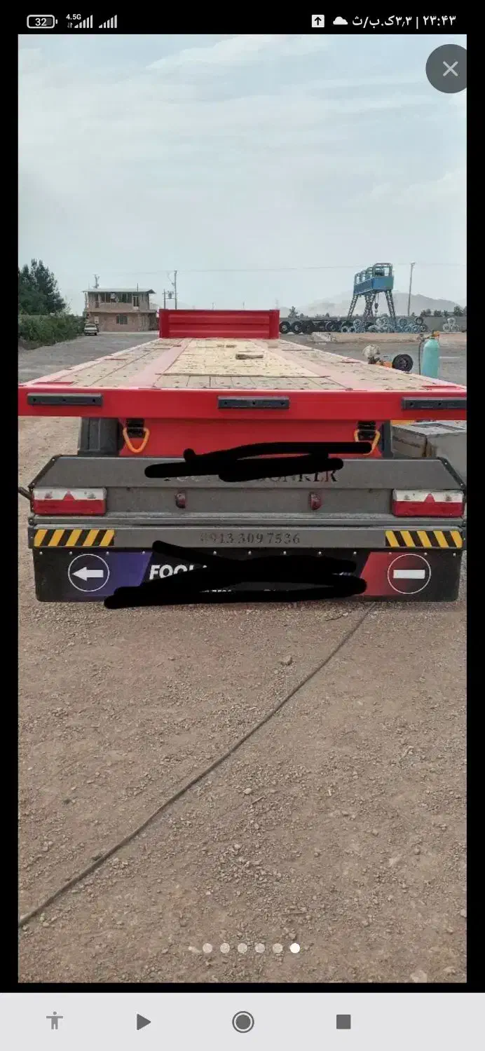 کفی سه محور تیغه اچ مبارکه ای|خودرو سنگین|لنجان, |دیوار