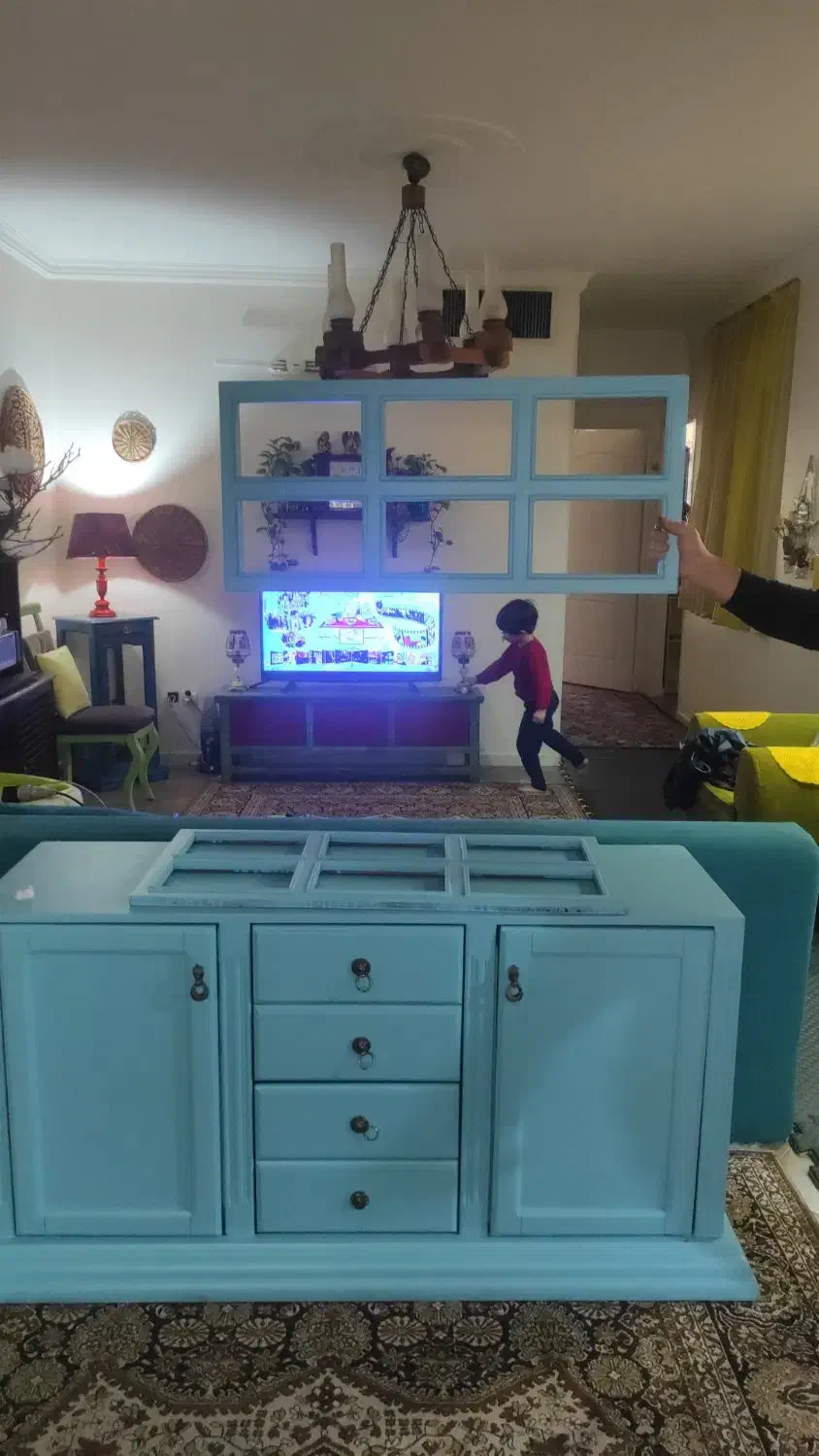 کنسول و آینه|بوفه، ویترین، کنسول|تهران, نظام‌آباد|دیوار